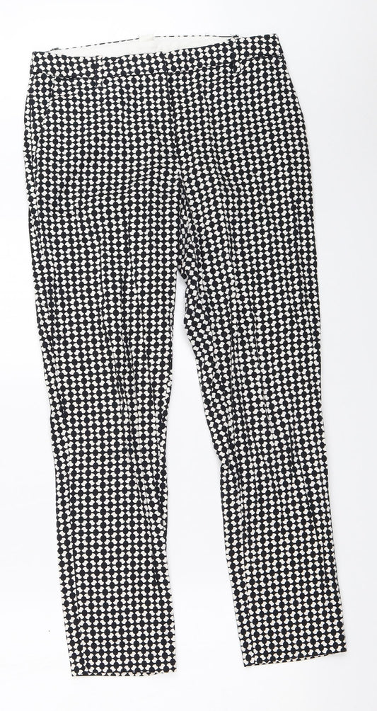 H&M Womens Black   Capri Trousers Size 36 L27 in