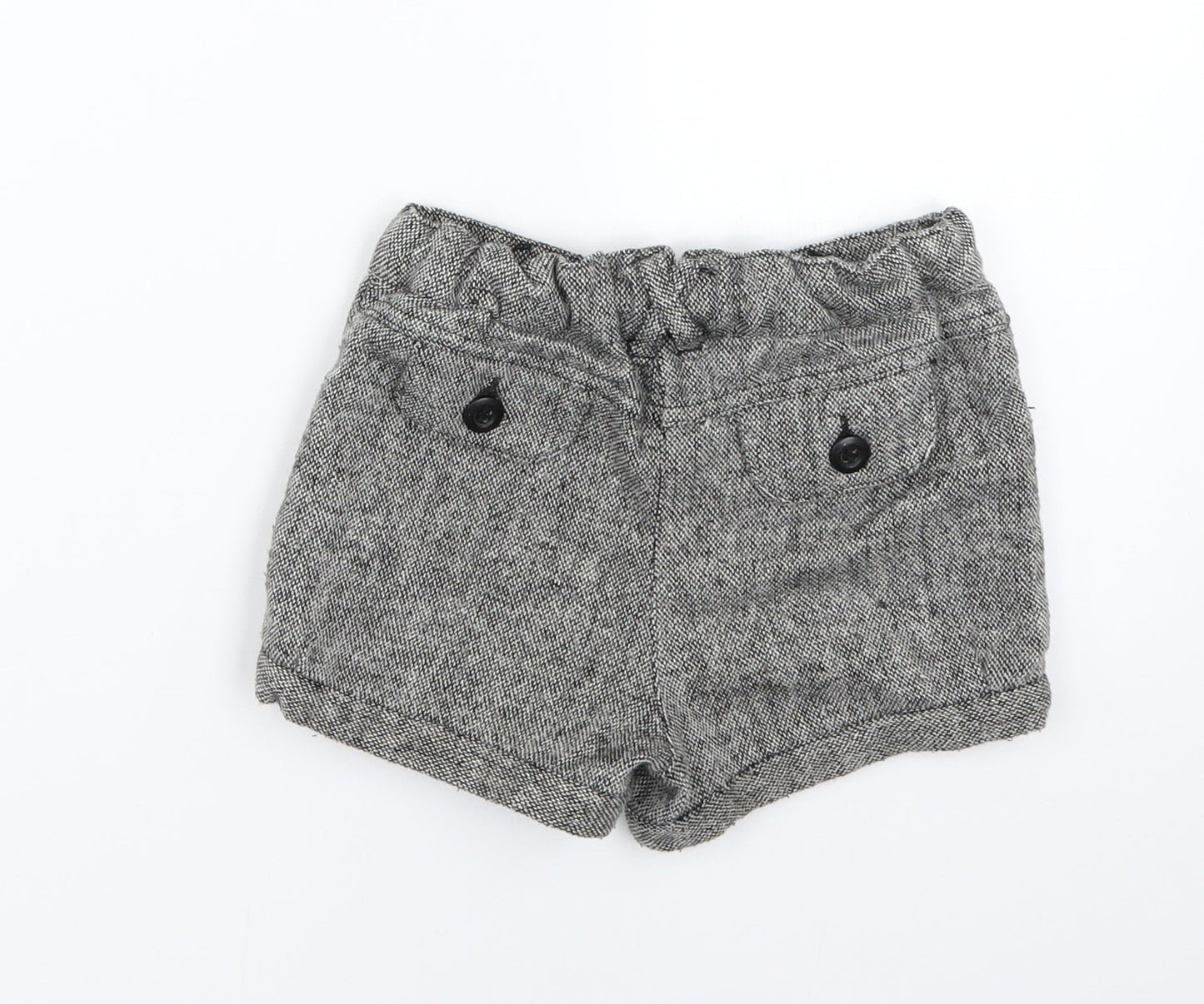 George Girls Grey   Mom Shorts Size 4-5 Years