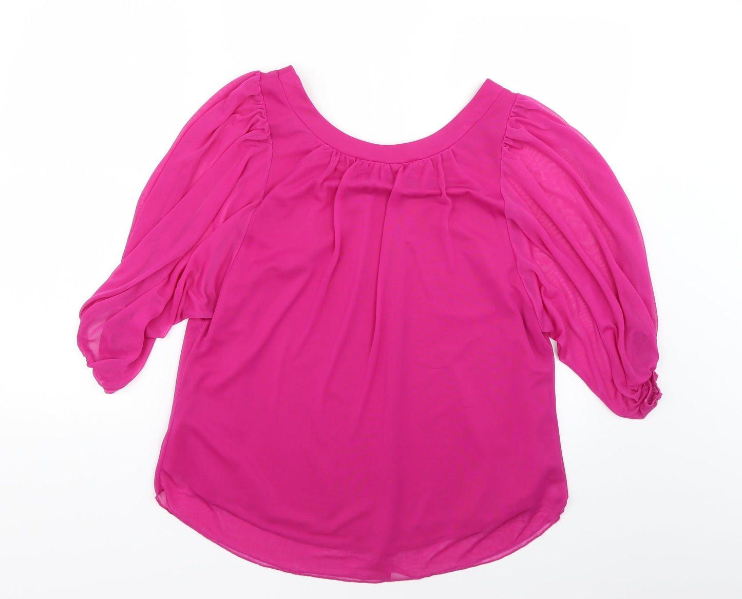 New Look Womens Purple   Basic Blouse Size 12