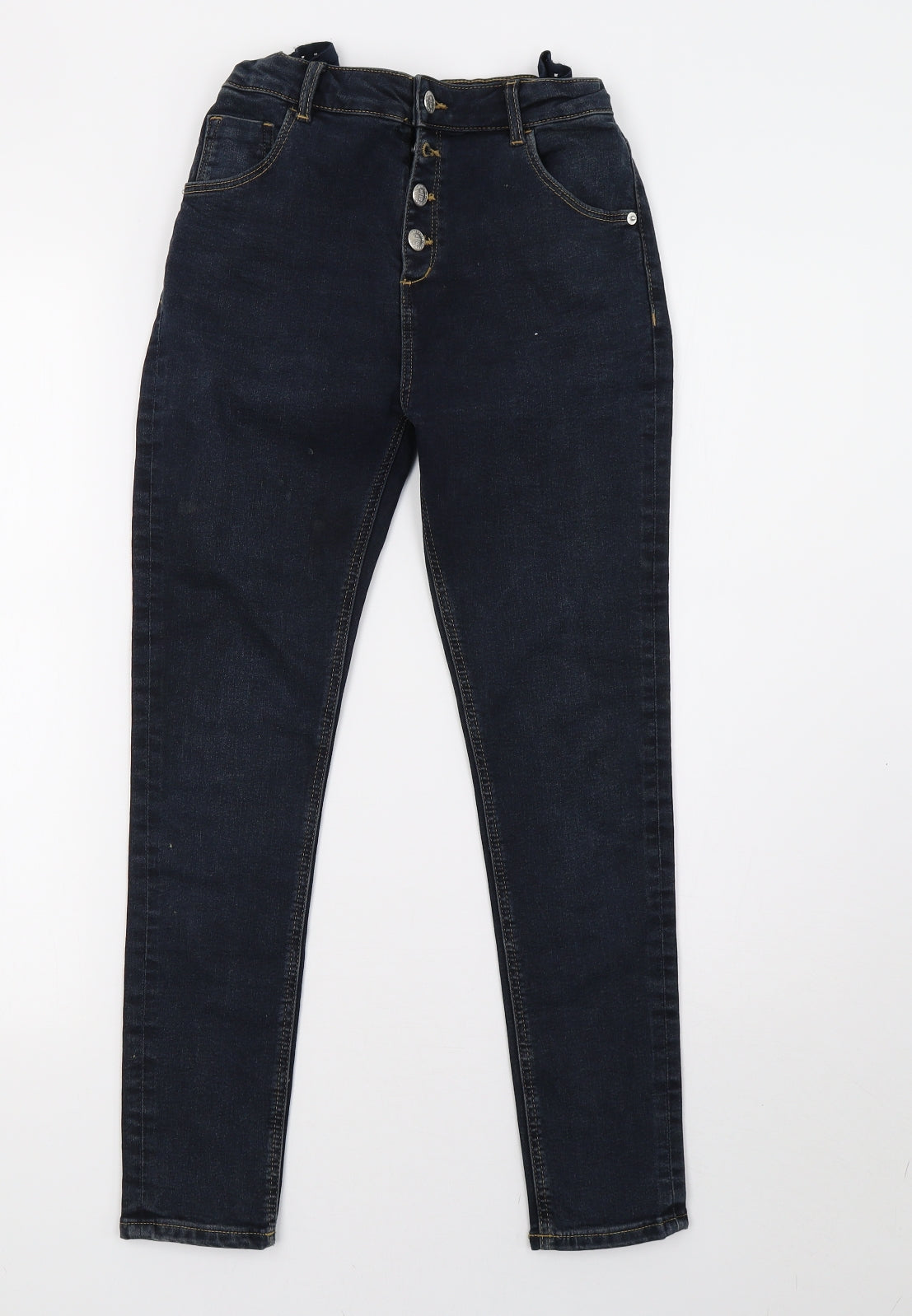 Marks and Spencer Girls Blue  Denim Skinny Jeans Size 11-12 Years