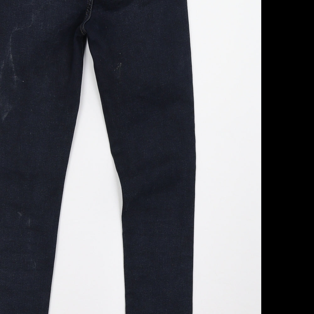 Marks and Spencer Girls Blue  Denim Skinny Jeans Size 11-12 Years