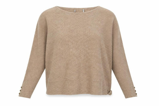 Primark Womens Brown  Knit Pullover Sweatshirt Size 14