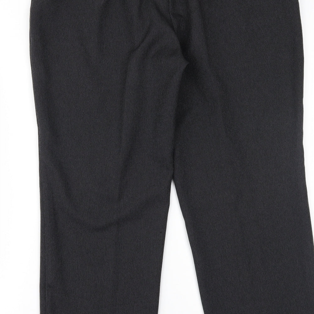 Profile  Womens Black   Trousers  Size 14 L25 in