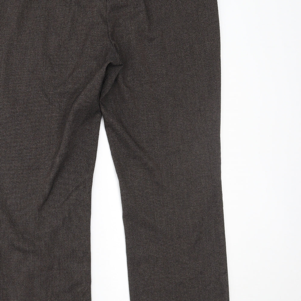 BHS Womens Brown   Trousers  Size 14 L26 in