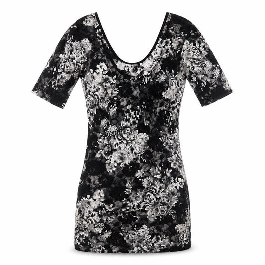 Primark Womens Grey Floral  Mini  Size 8