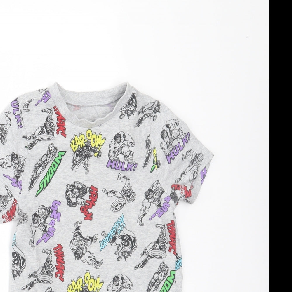 George Boys Grey   Pullover T-Shirt Size 2-3 Years  - MARVEL