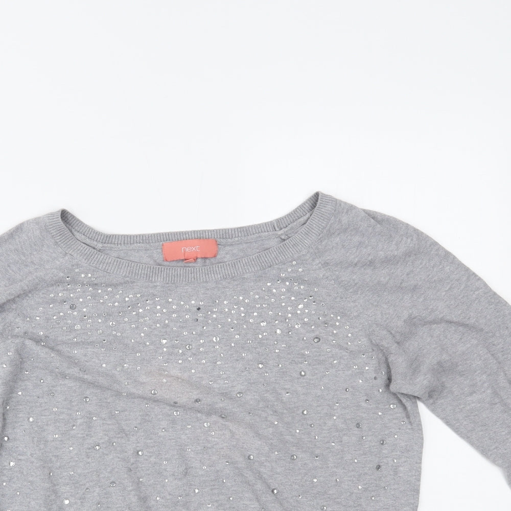 NEXT Womens Grey   Basic Blouse Size 10
