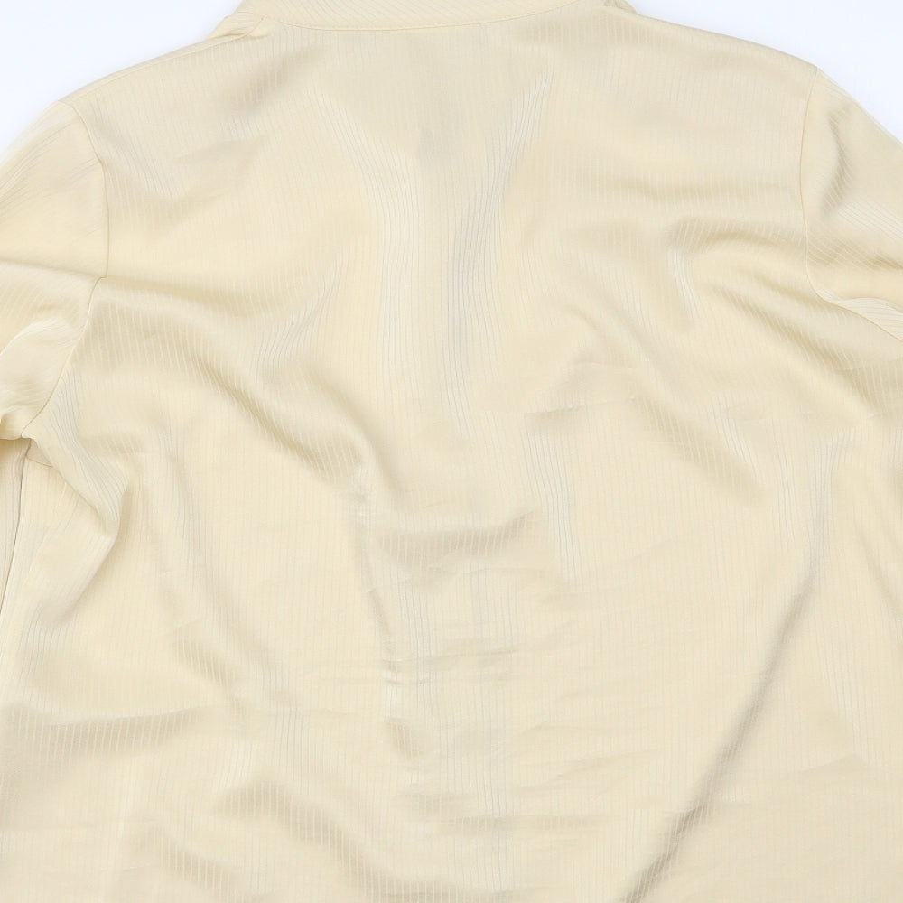 Sommermann Womens Gold   Basic Button-Up Size 18
