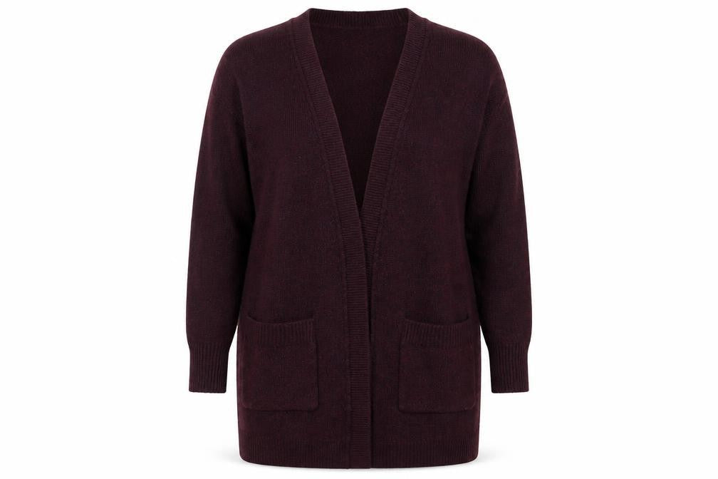 F&F Womens Purple   Cardigan Jumper Size 12