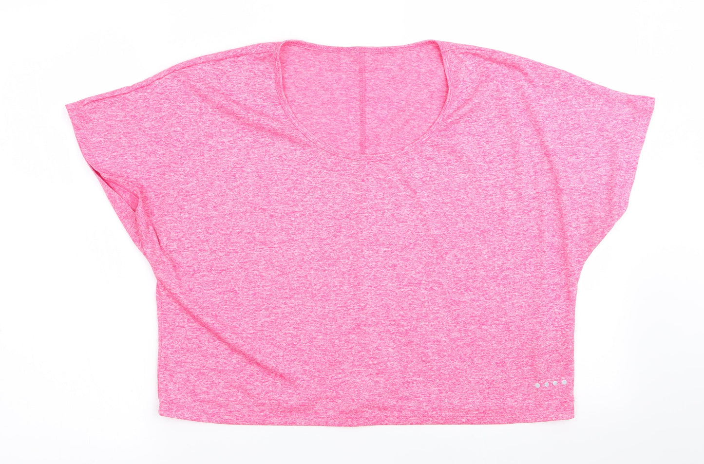Matalan Womens Red   Basic T-Shirt Size M  - Batwing Sleeve
