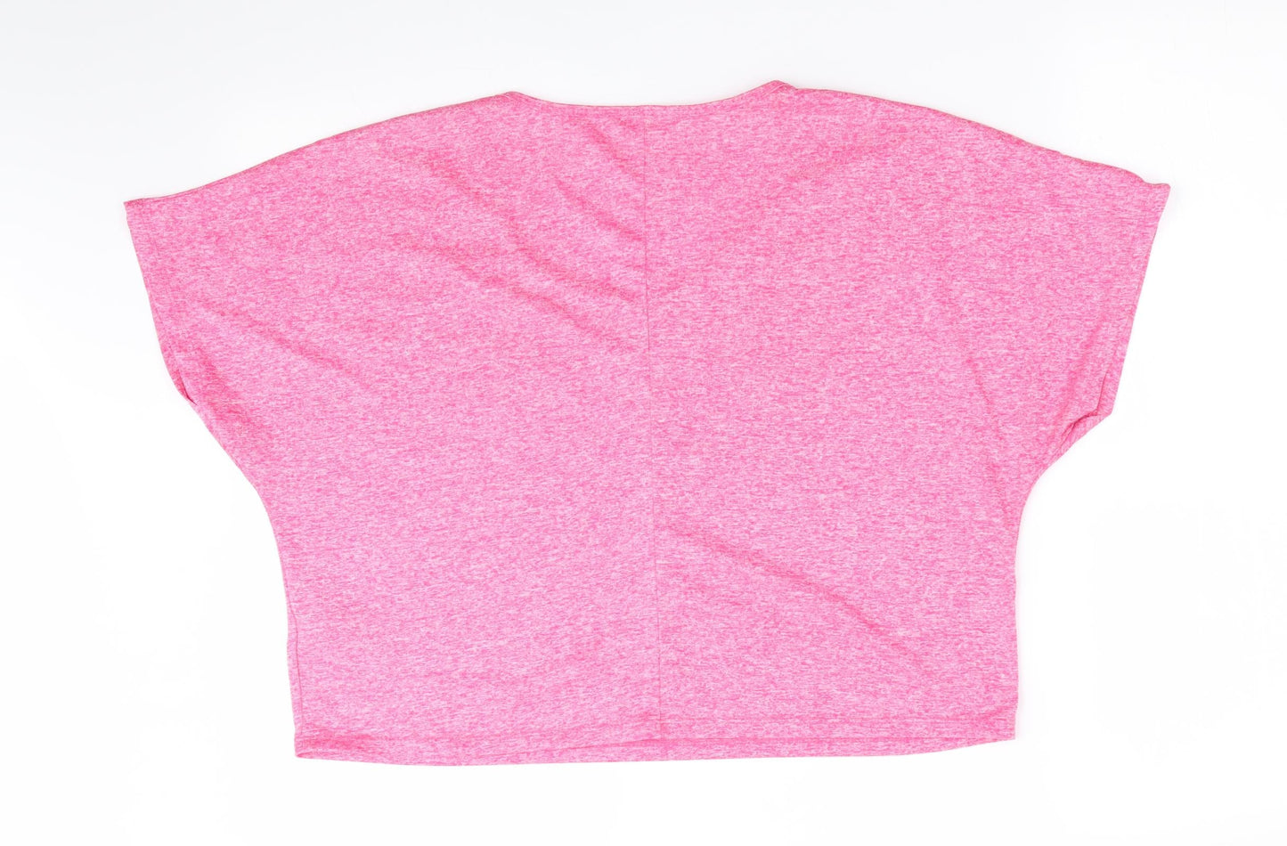 Matalan Womens Red   Basic T-Shirt Size M  - Batwing Sleeve