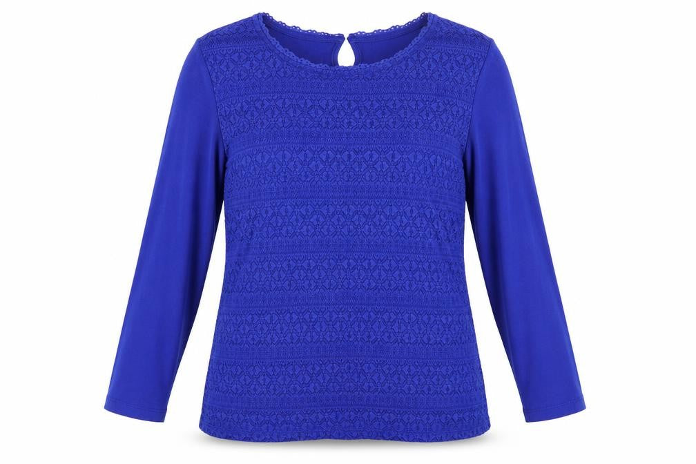 Dorothy Perkins Womens Blue Argyle/Diamond  Basic Blouse Size 12