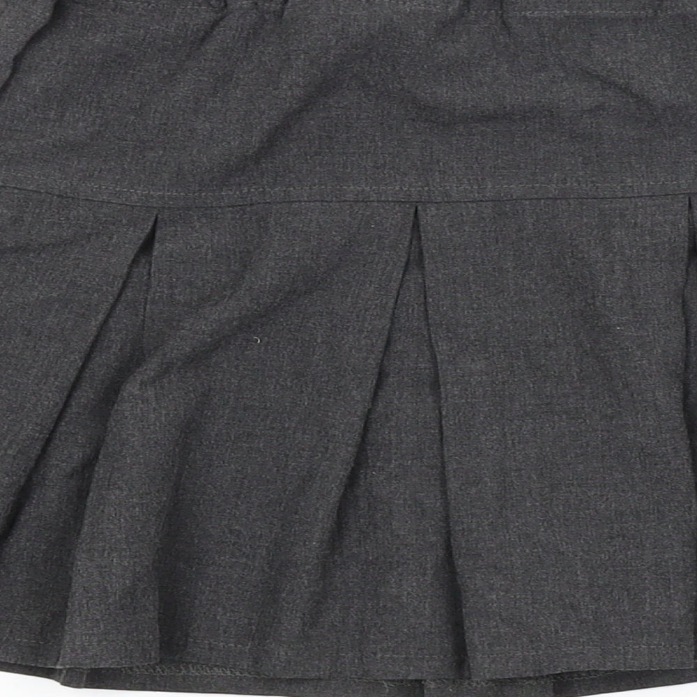 TU Girls Grey   A-Line Skirt Size 5 Years - SCHOOL WEAR