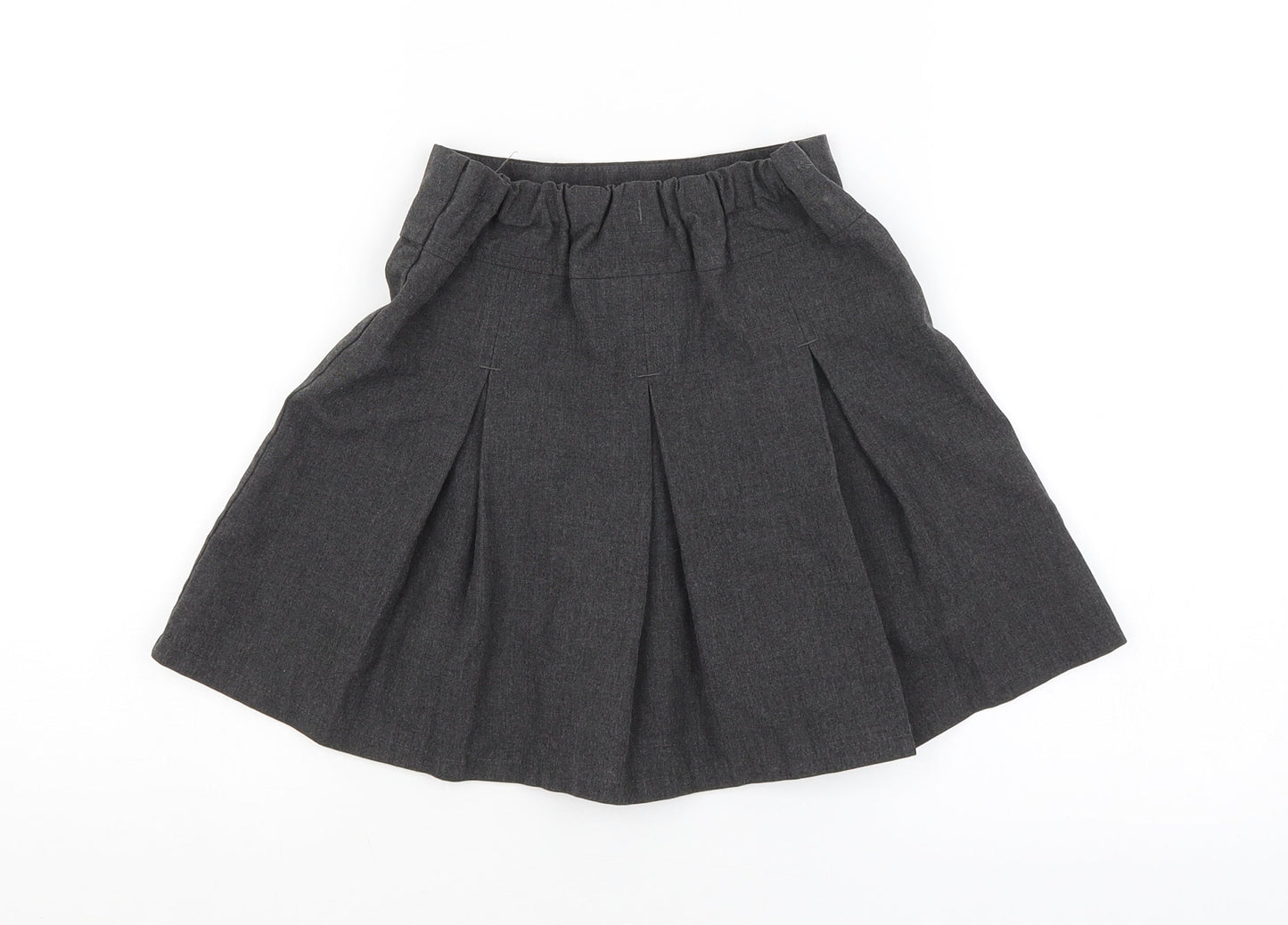 TU Girls Grey   A-Line Skirt Size 5 Years - SCHOOL WEAR