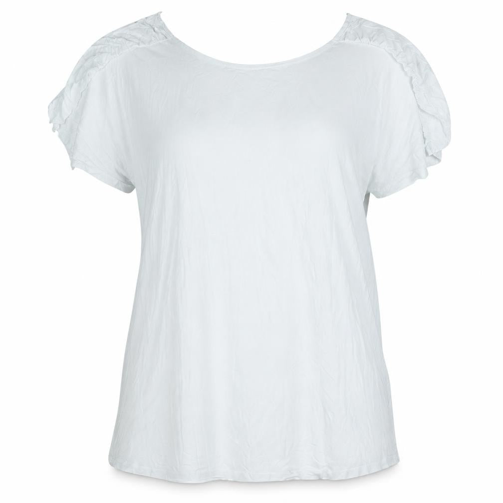 ASOS Womens White   Basic T-Shirt Size 16