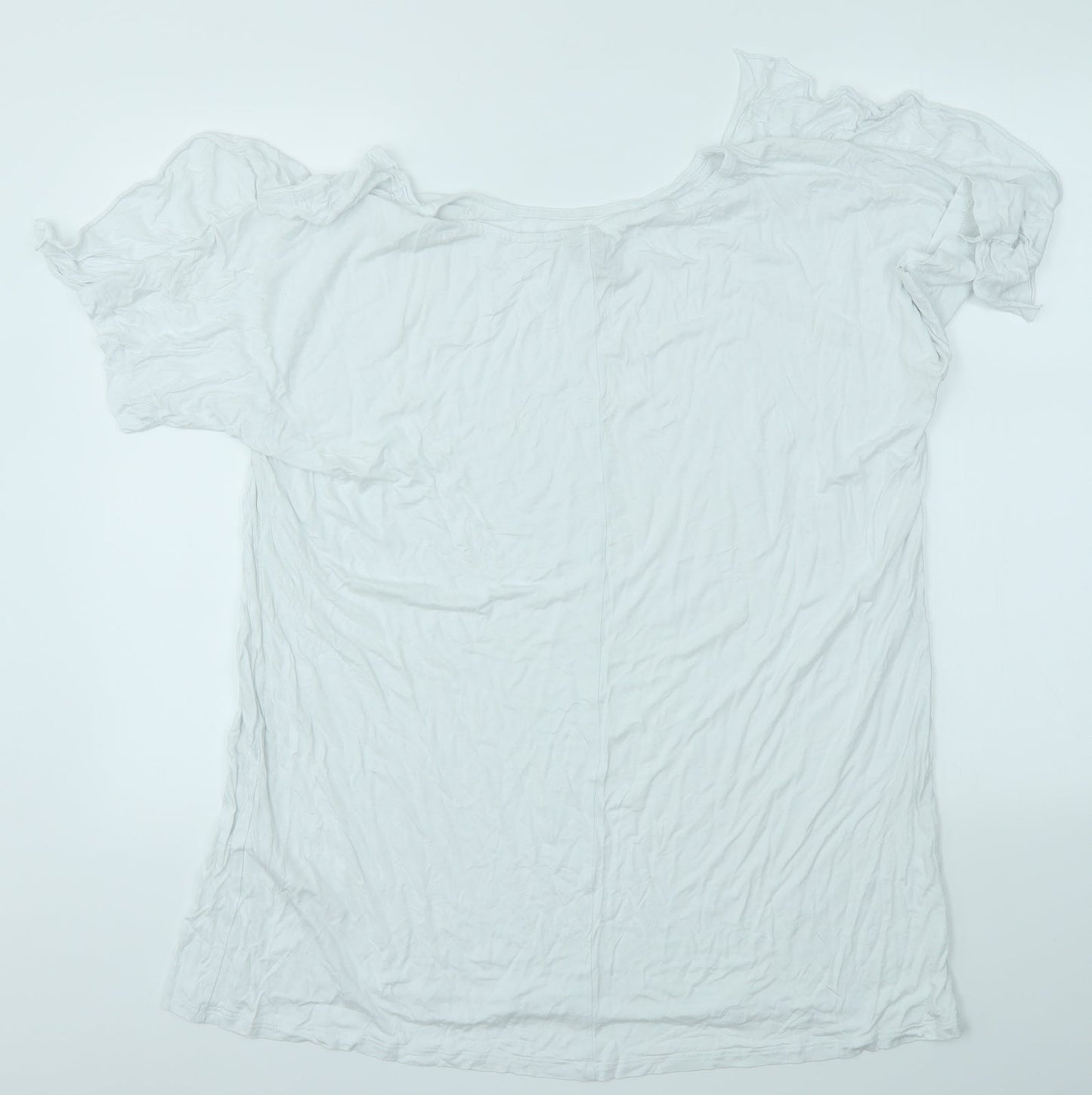 ASOS Womens White   Basic T-Shirt Size 16