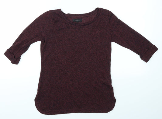 New Look Womens Purple   Pullover Jumper Size 8