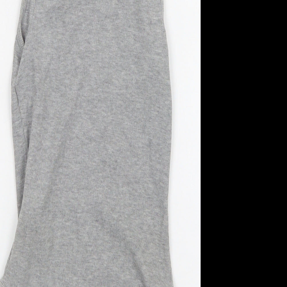 NEW LOOK  Womens Grey   Bodysuit One-Piece Size 8