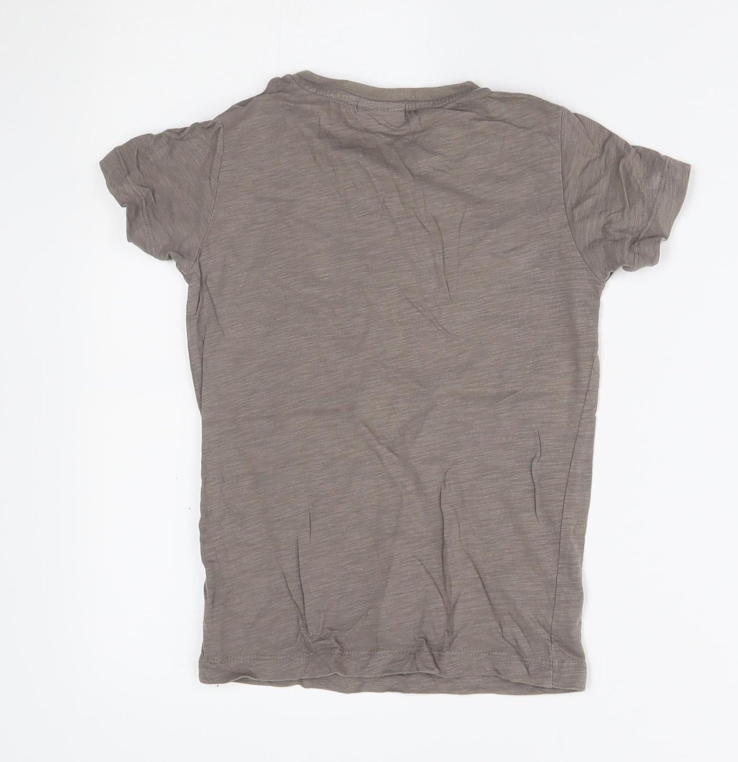 NEXT Boys Brown   Basic T-Shirt Size 6 Years  - motorbike