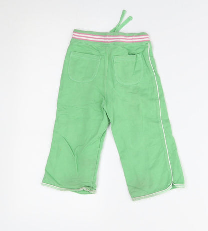 Back view of Next Baby Green Jogger Trousers, size 18-24, Months