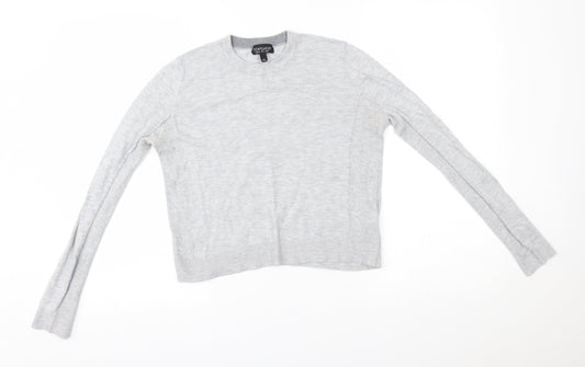 Topshop Womens Grey   Pullover Jumper Size 8