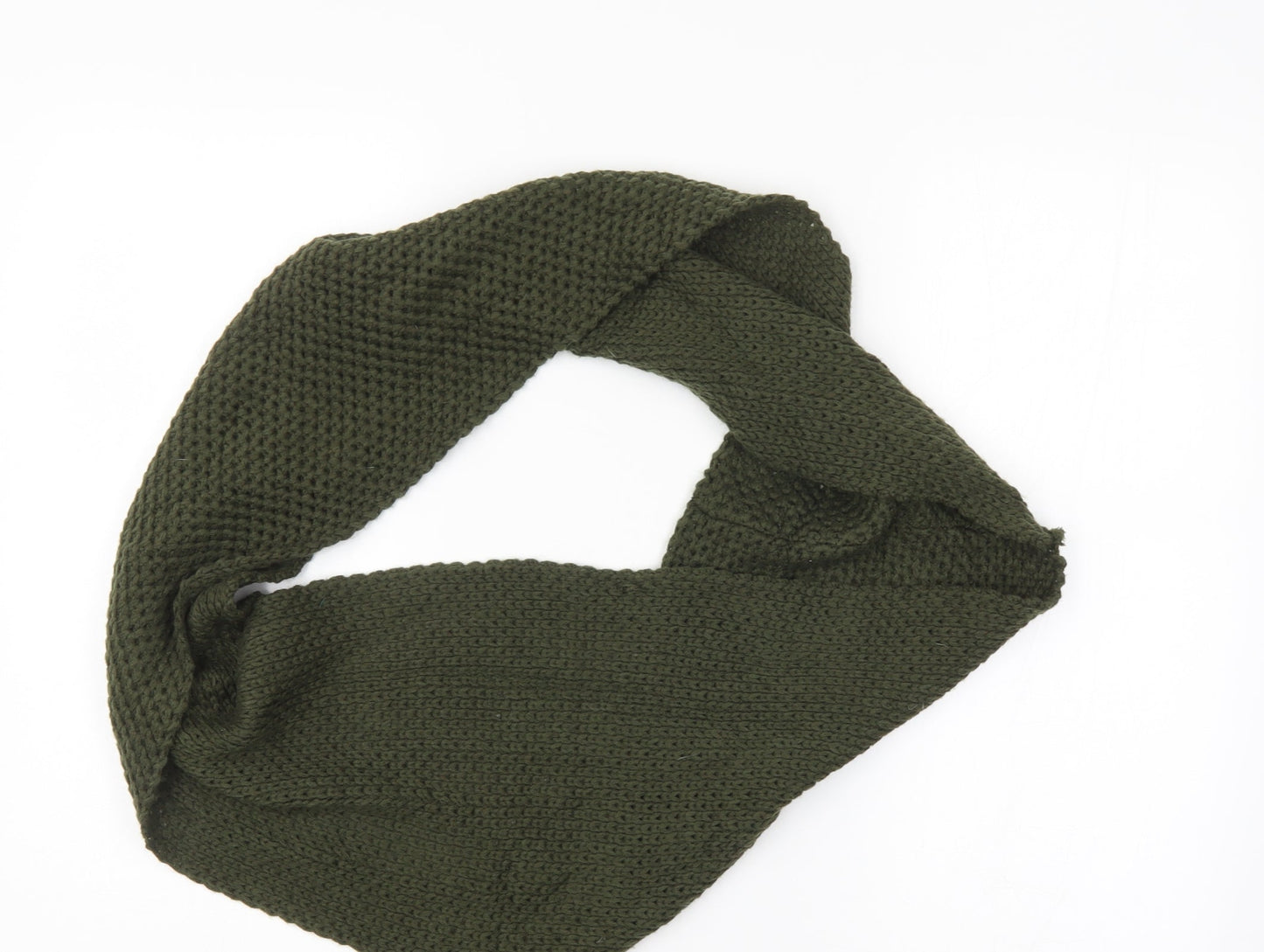 Preworn Womens Green    Scarf