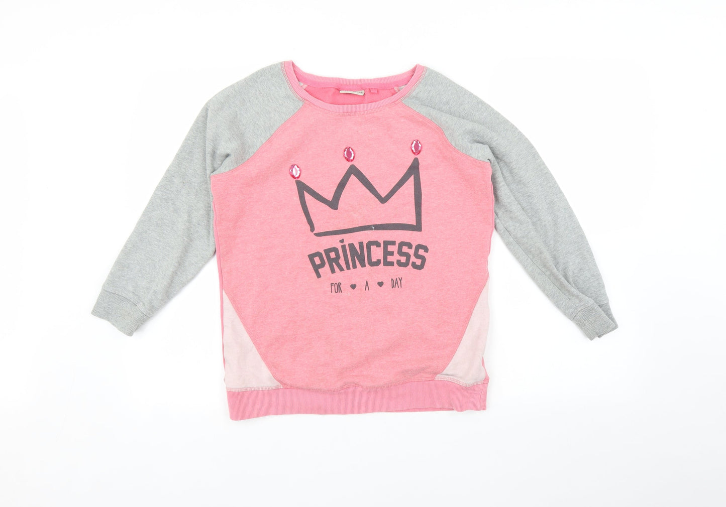 NEXT Girls Pink   Pullover Jumper Size 12 Years