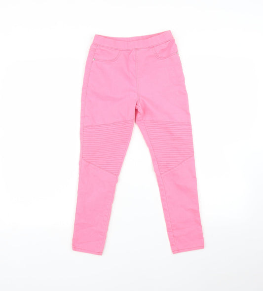 Matalan Girls Pink   Skinny Jeans Size 9 Months