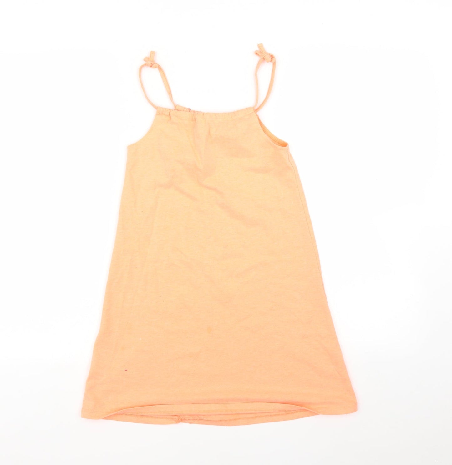George Girls Orange   A-Line  Size 8-9 Years