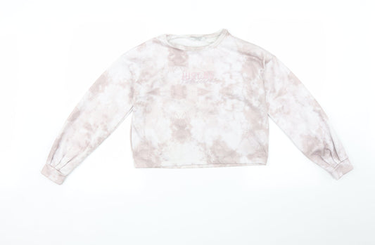 Primark Girls Pink   Pullover Jumper Size 11-12 Years