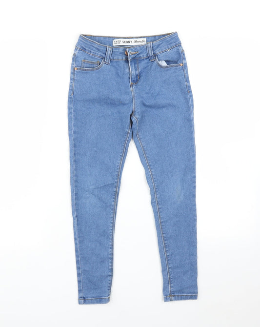 Primark Girls Blue   Skinny Jeans Size 9 Months