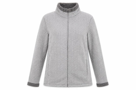 Womens Grey   Full Zip Hoodie Size M