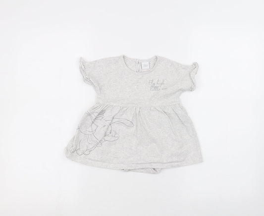 Disney Baby Grey   A-Line  Size 9-12 Months