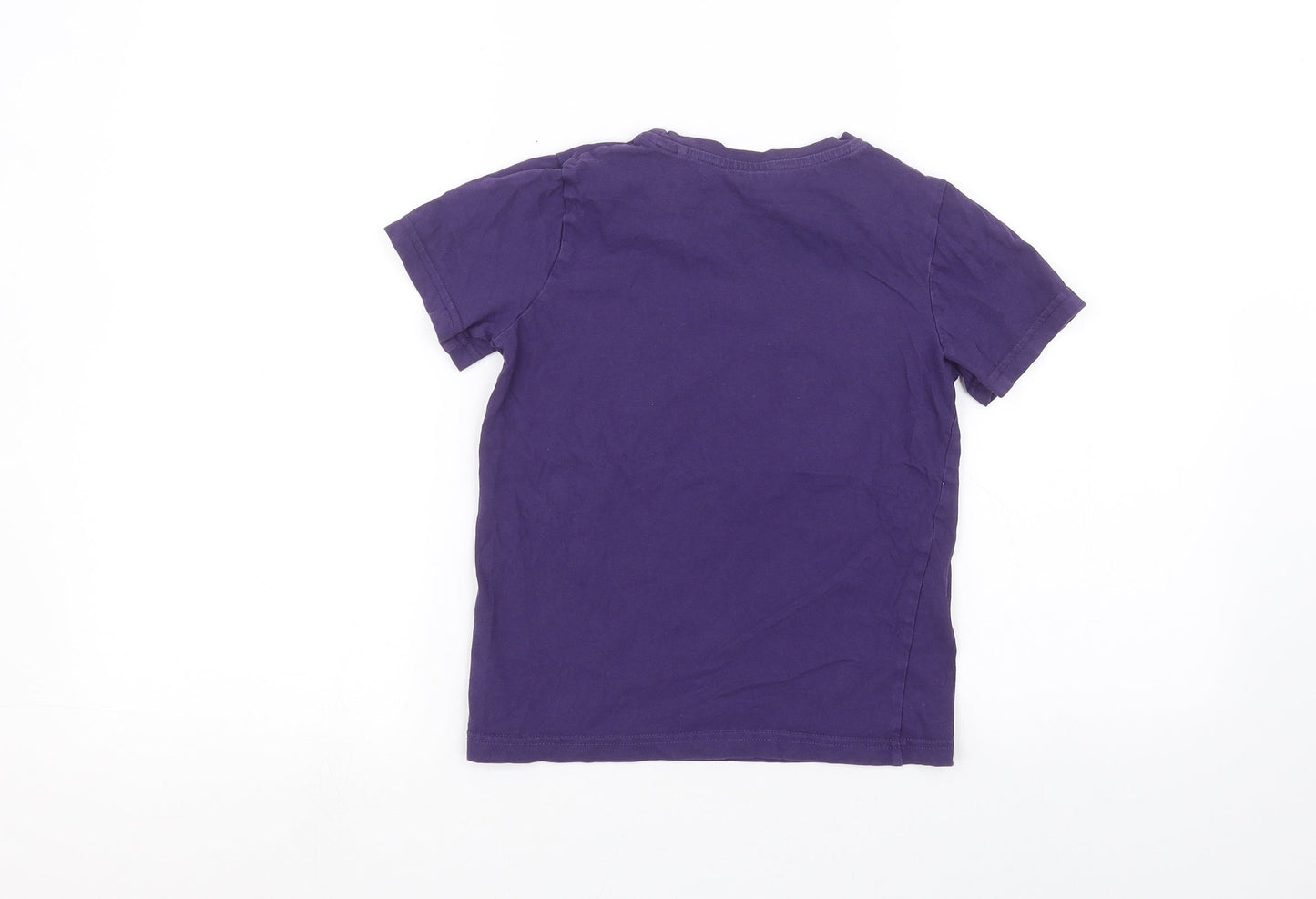 TU Girls Purple   Basic T-Shirt Size 8 Years