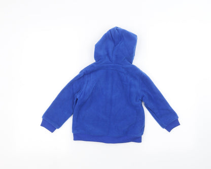 Back view of TOTS Baby Blue Jacket, size 18-24, Months