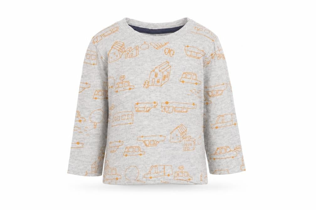 Primark Baby Grey   Basic T-Shirt Size 6-9 Months