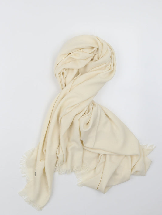 Preworn Womens Ivory  Knit  Scarf