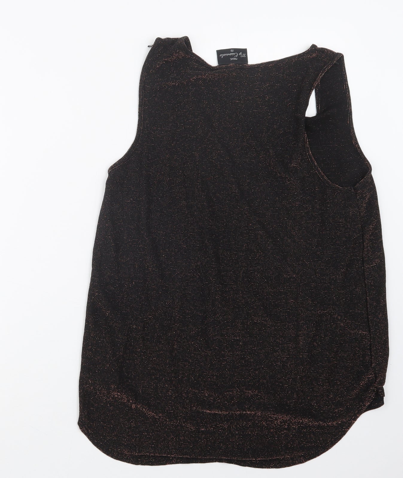 NEXT Womens Black   Basic Tank Size 12