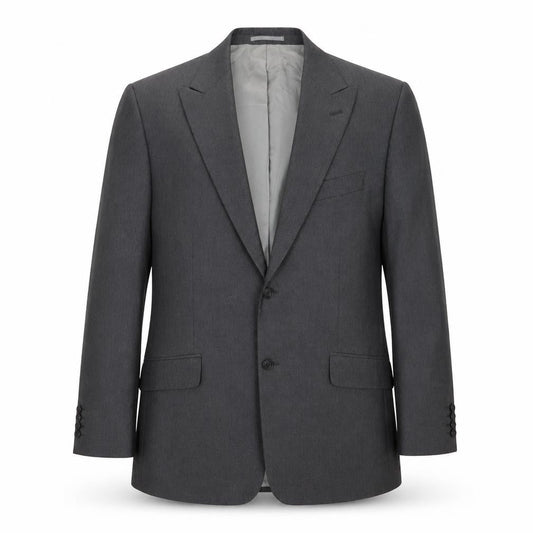 Armando Mens Grey   Jacket Suit Jacket Size 40
