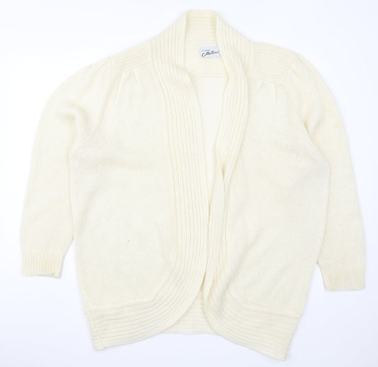 Classic Collections Womens Beige  Knit Cardigan Jumper Size 20