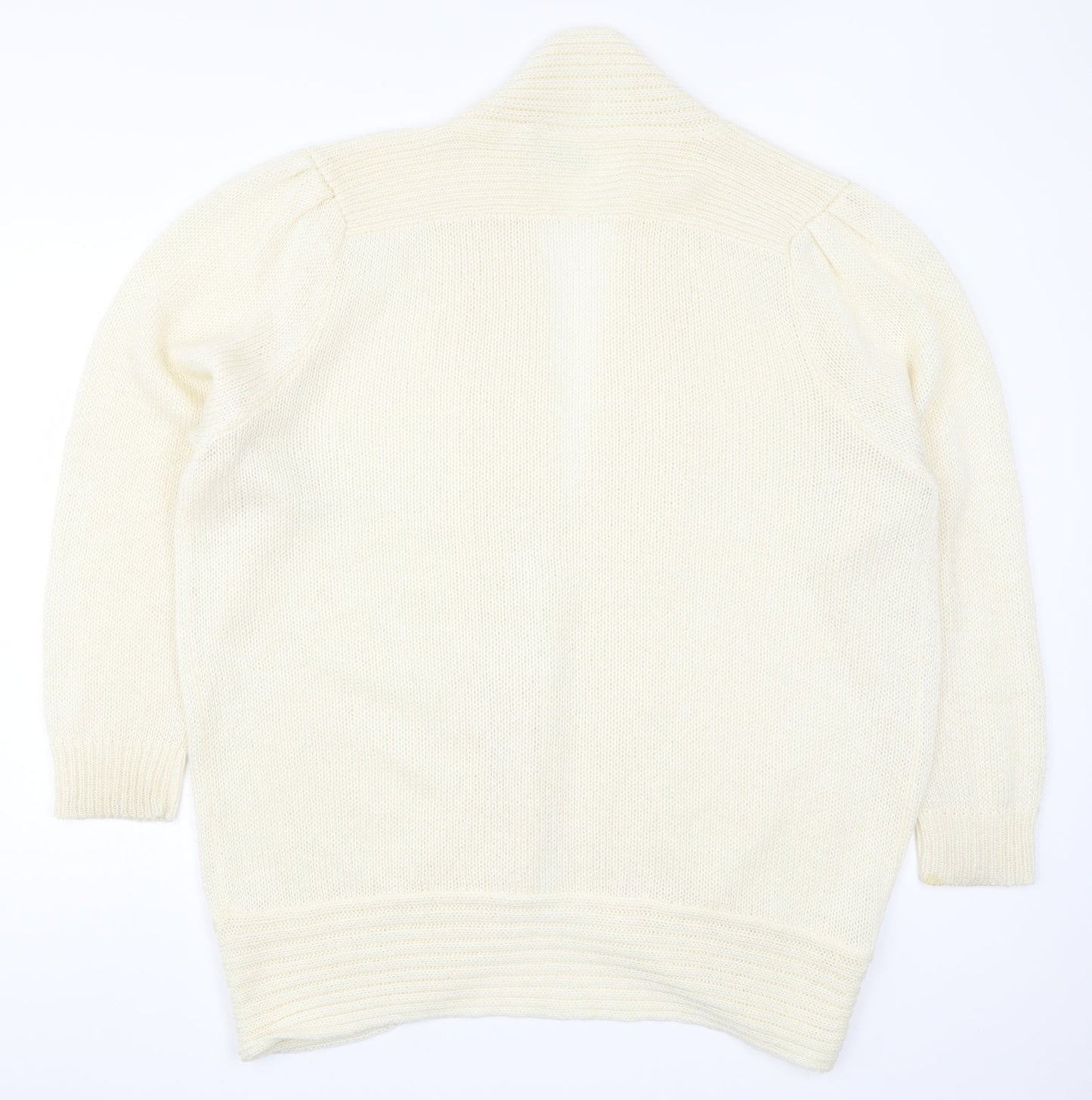 Classic Collections Womens Beige  Knit Cardigan Jumper Size 20