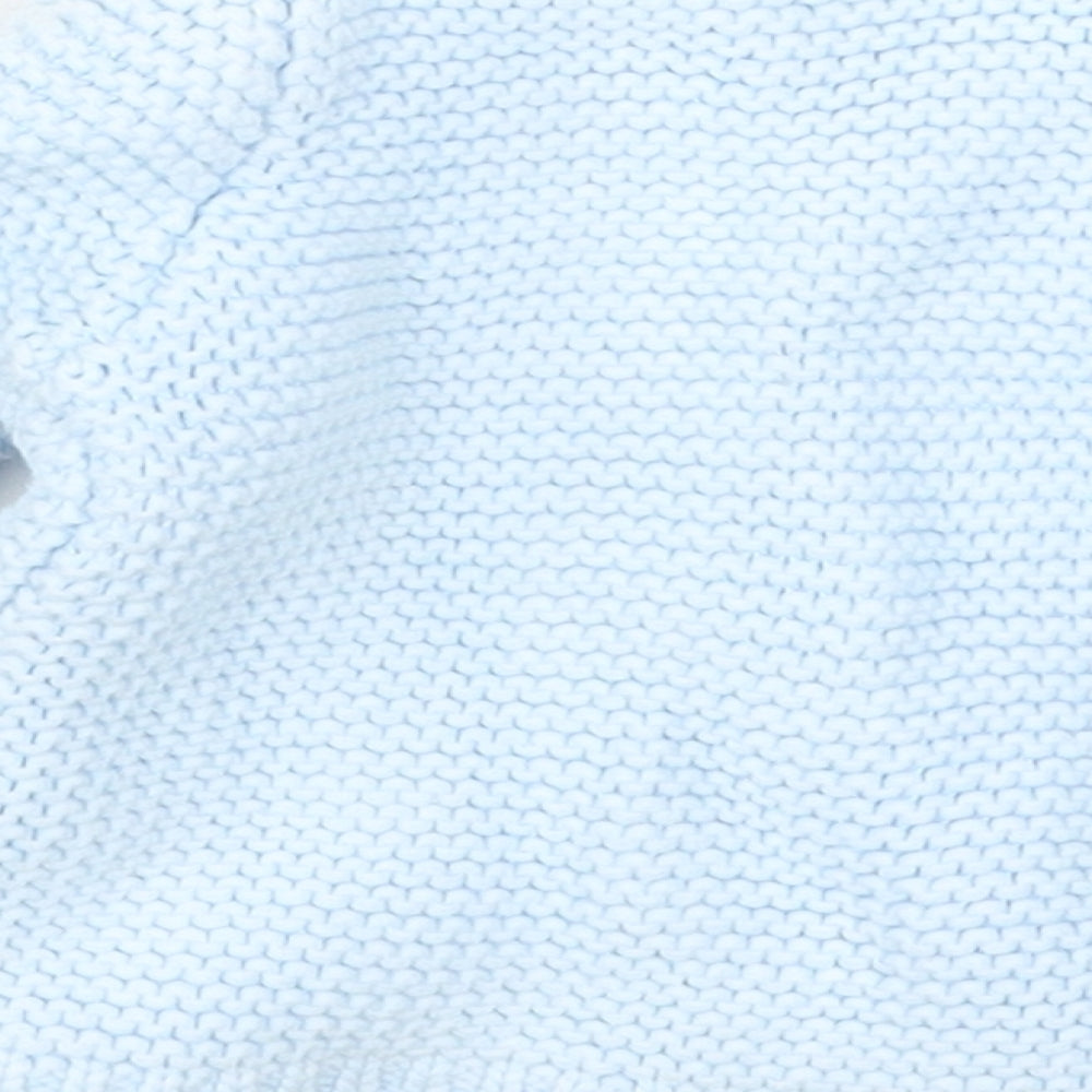 Mini Club Baby Blue  Knit Cardigan Jumper Size 3-6 Months