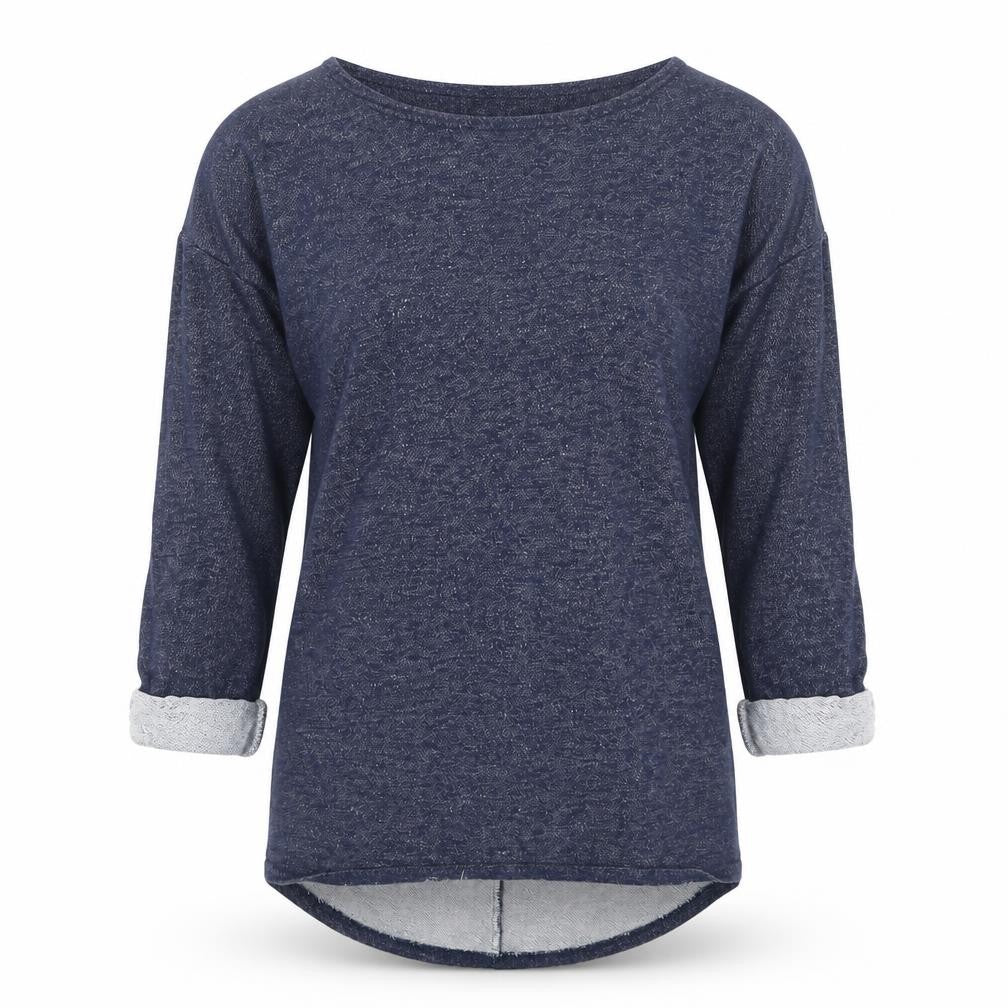 H&M Womens Blue   Pullover Sweatshirt Size XS