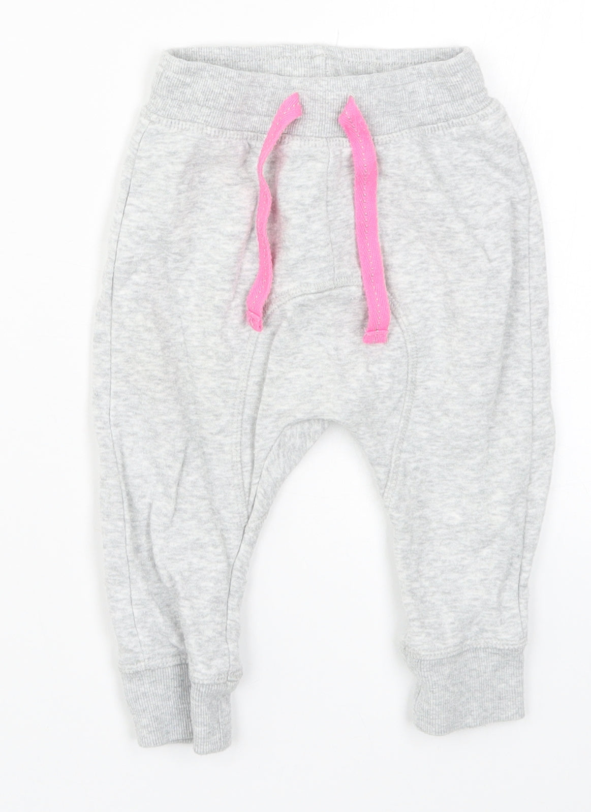 H&M Girls Grey   Sweatpants Trousers Size 12 Months