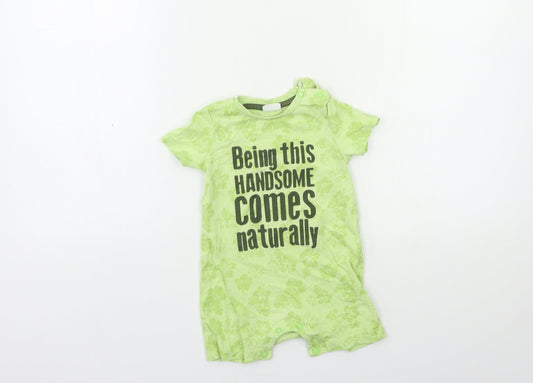 F&F Baby Grey   Babygrow One-Piece Size 6-9 Months