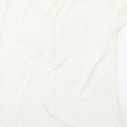 H&M Womens White   Basic T-Shirt Size S