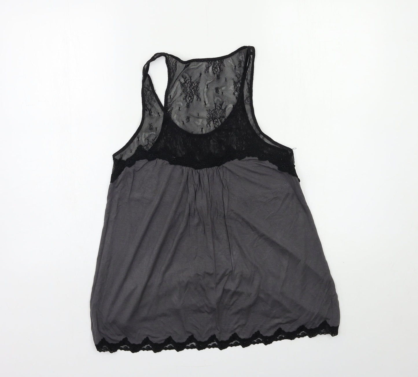 Max Studio Womens Grey   Basic Tank Size M
