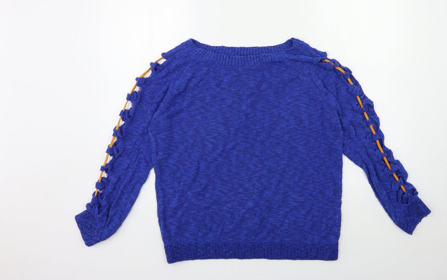 Joinus Womens Blue  Knit Pullover Jumper Size S