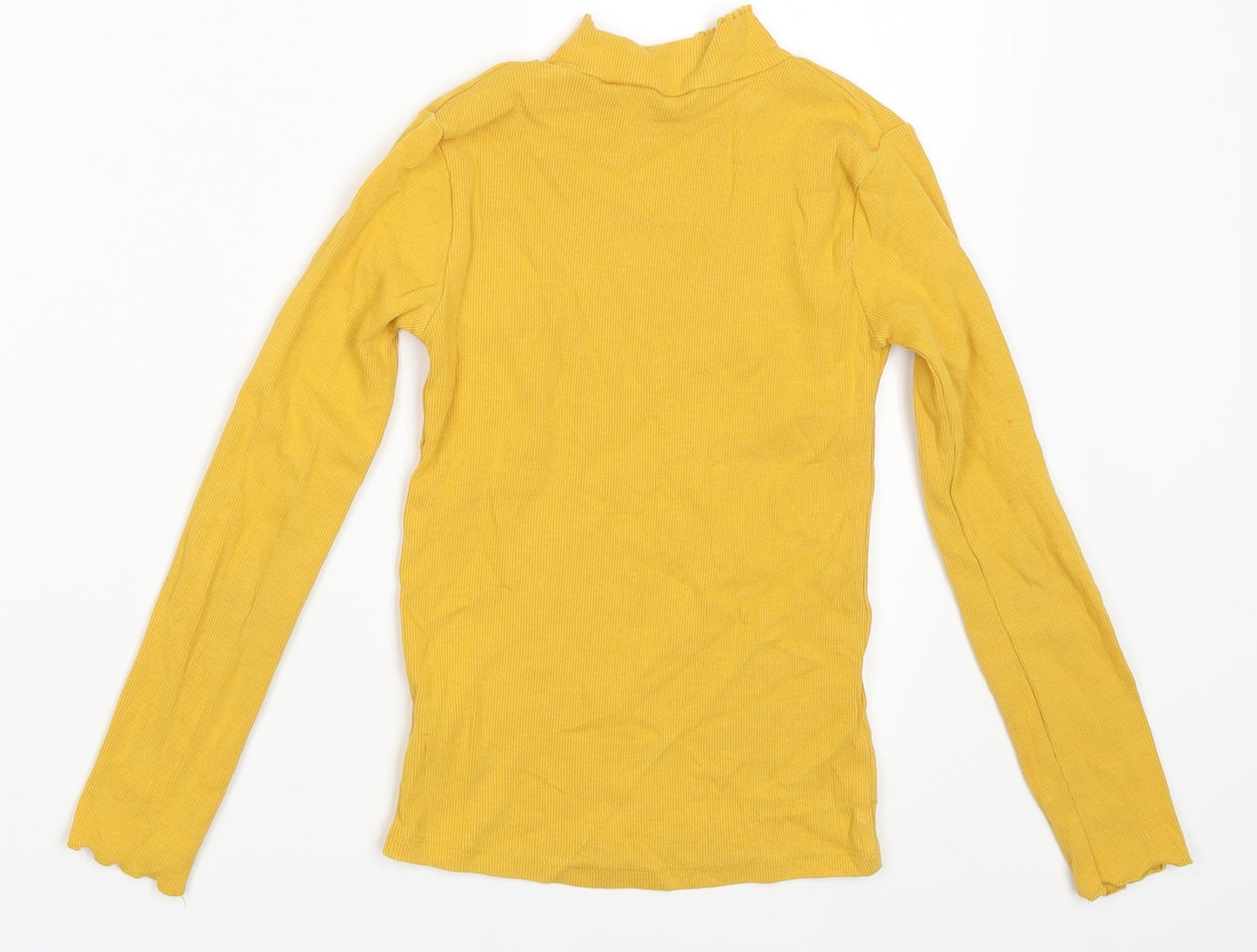 F&F Girls Yellow   Pullover Sweatshirt Size 9-10 Years