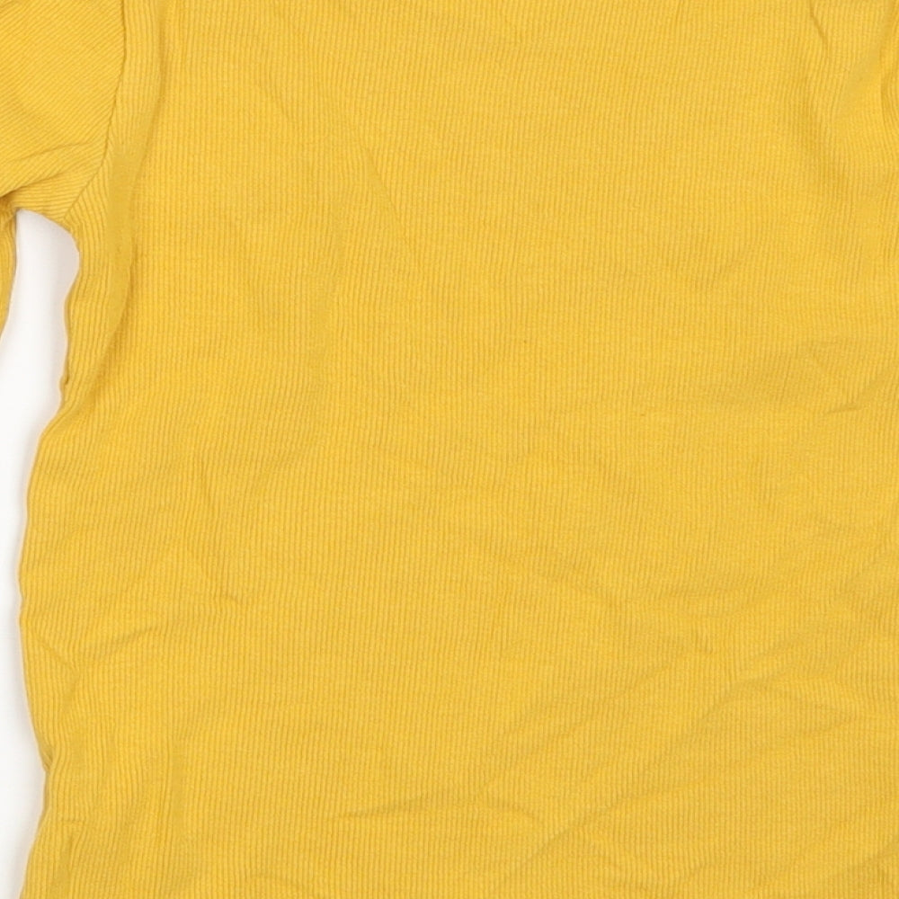 F&F Girls Yellow   Pullover Sweatshirt Size 9-10 Years